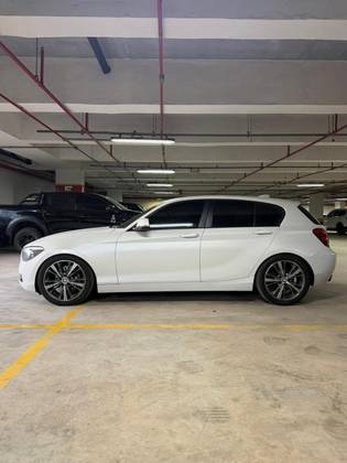 BMW 118i 1.6 FULL 16V TURBO GASOLINA 4P AUTOMÁTICO BMW 118i 1.6 FULL 16V TURBO GASOLINA 4P AUTOMÁTICO